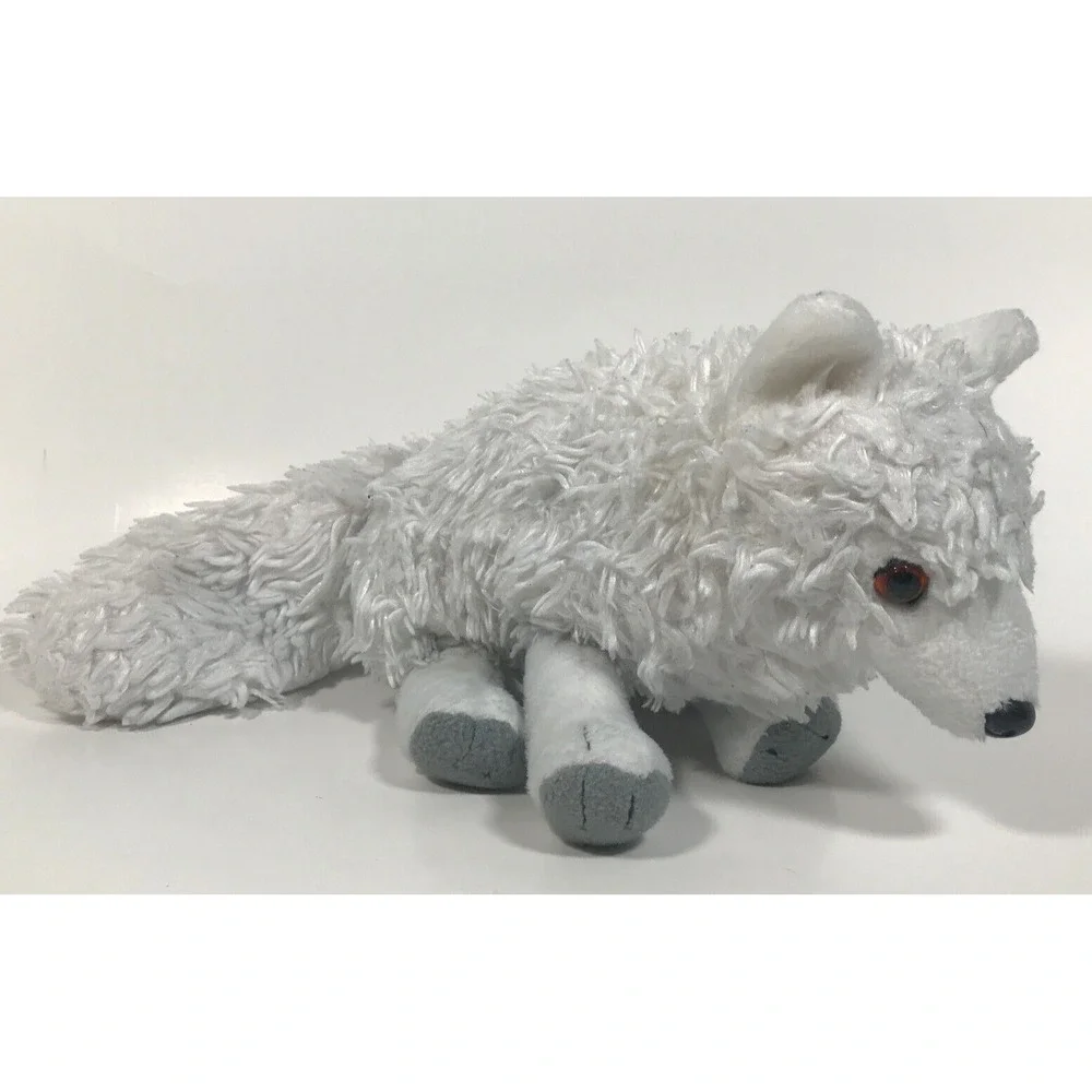Wild Republic Arctic Wolf Mother and Pup Plush Stuffed Animal Set White 12228